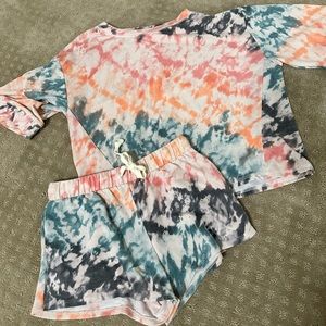 Luca & Grae tie dye set
